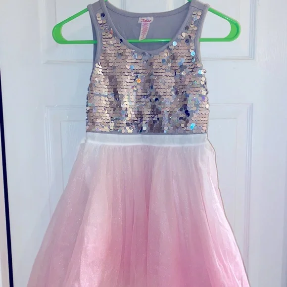 Girls Justice Formal Dress/Sweater Set - Picture 2 of 9